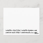 フェアリー結婚の葉書 ポストカード (裏面)