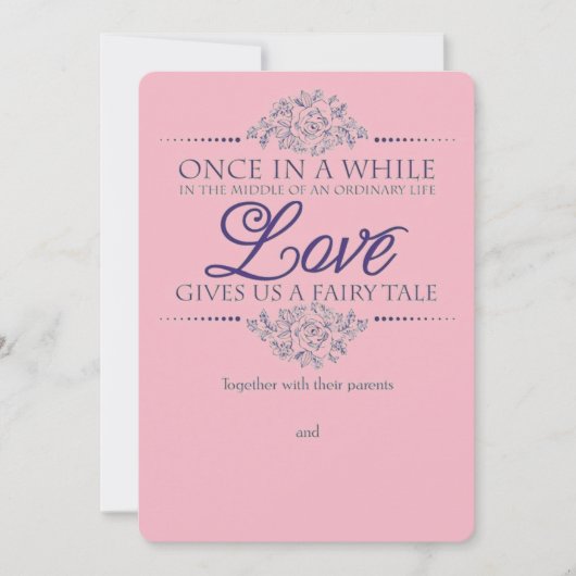 フェアリー結婚タリー (正面)