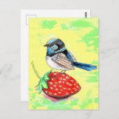 フェアリー絵画・ウォレン ポストカード (正面/裏面)