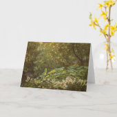 フェアリー葉アートのRichard Doyleによる波止場下 カード (黄色い花)
