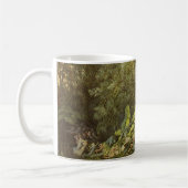 フェアリー葉アートのRichard Doyleによる波止場下 コーヒーマグカップ (左)