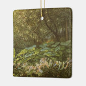 フェアリー葉アートのRichard Doyleによる波止場下 セラミックオーナメント (左)