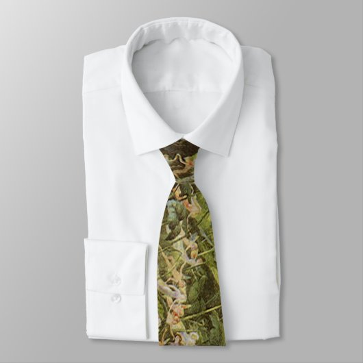 フェアリー葉アートのRichard Doyleによる波止場下 ネクタイ (タイ)