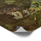 フェアリー葉アートのRichard Doyleによる波止場下 ポスター (角)