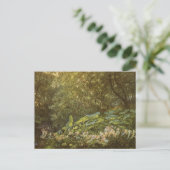 フェアリー葉アートのRichard Doyleによる波止場下 ポストカード (スタンド正面)