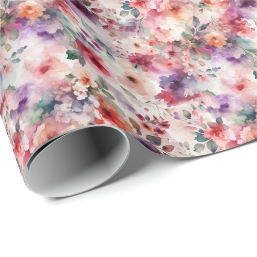 フェアリー誕生日ウォーターフローラガーデンフェアリーコア ラッピングペーパー (ロールコーナー)