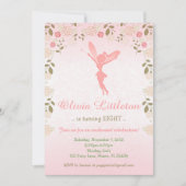 フェアリー誕生日招待状 – エンチャントフェアリーガーデン 招待状 (正面)