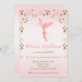 フェアリー誕生日招待状 – エンチャントフェアリーガーデン 招待状 (正面/裏面)