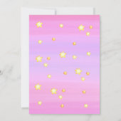 フェアリー誕生日招待状/ジョイントツインズパーティー 招待状 (裏面)