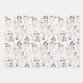 フェアリー飛んでいるワンダーランド ラッピングペーパーシート (正面3)