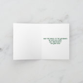 フェアリー飾の木の月明かりの下 シーズンカード (内部)