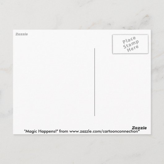 フェアリー魔法シリーズ ポストカード (裏面)