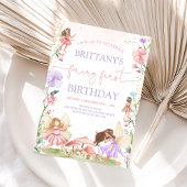 フェアリー1stバースデーガーデンパーティー 招待状