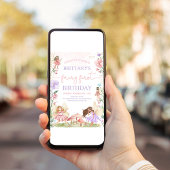 フェアリー1stバースデーガーデンパーティー 招待状