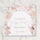 フェアリー1stピンクフローラガールズ誕生日 フェイバータグ (裏面)