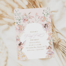 フェアリー1stピンクフローラガールズ誕生日