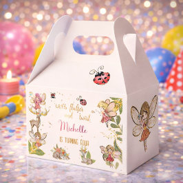 フェアリー・ガーデンの誕生日に羽ばたいてキラキラしよう フェイバーボックス