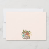 フェアリー・ガーデンの誕生日に羽ばたいてキラキラしよう 招待状 (裏面)