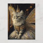 フェアリー・キャット・オン・ザ・トレイン ポストカード (正面)