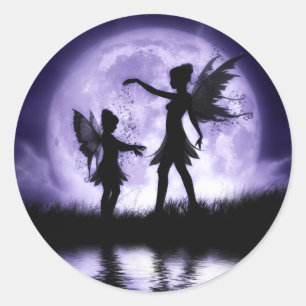 フェアリー・シスターズ・スティッカー ラウンドシール