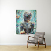 フェアリー・タペストリーを持つ蝶 タペストリー (インサイチュ)