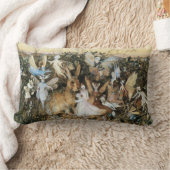 フェアリー・トワイライト・バイ・ジョン・アンスター・フィッツジェラルド ランバークッション (ブランケット)