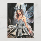 フェアリー、ファッション・フォイル・ドレス ポストカード (正面)