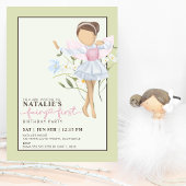 フェアリー・ファースト・ガールの誕生日パーティー パーソナライズされた 招待状