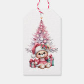 フェアリー・ファースト・ガールの1歳の誕生日 ギフトタグ (裏面)