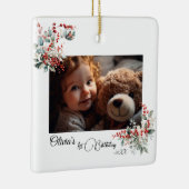 フェアリー・ファースト・ガールの1歳の誕生日 セラミックオーナメント (右)