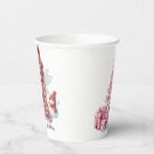 フェアリー・ファースト・ガールの1歳の誕生日 紙コップ (左)