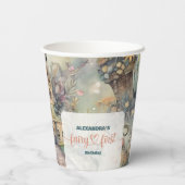 フェアリー・ファースト・ガールの1歳の誕生日 紙コップ (裏面)