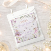 フェアリー・ファースト・ガール1歳の誕生日 フェイバーバッグ (クリップ留めされた状態)