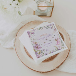 フェアリー・ファースト・ガール・バースデーパーティー スタンダードカクテルナプキン