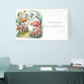 フェアリー・ファースト・ガール・バースデーパーティー 横断幕 (トレードショー)