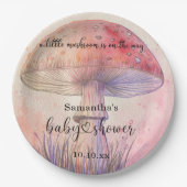 フェアリー・フライ・アガリンの赤ちゃんシャワー ペーパープレート (正面)