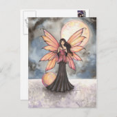 フェアリー&フルムーンファンタジーアート ポストカード (正面/裏面)