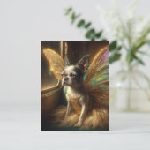 フェアリー・ボストンテリアヴィンテージ列車 ポストカード (スタンド正面)