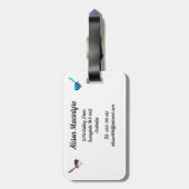 フェアリー・レンツ ラゲッジタグ (裏面縦)