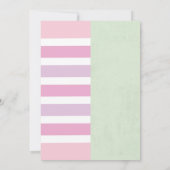  フェアリー&恐竜ジョイントボーイガール誕生日  招待状 (裏面)