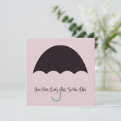 フェアレディベビーブライダルランチョンシャワーパーティー 招待状 (スタンド正面)