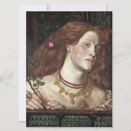 フェアローサムンドエレガントン（美しい赤毛の女性） カード