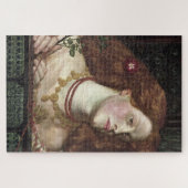 フェアローサムンドエレガントン（美しい赤毛の女性） ジグソーパズル (横)