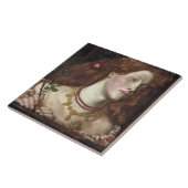 フェアローサムンドエレガントン（美しい赤毛の女性） タイル (側面)