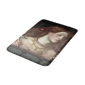 フェアローサムンドエレガントン（美しい赤毛の女性） バスマット (アングル)