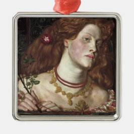 フェアローサムンドエレガントン（美しい赤毛の女性） メタルオーナメント