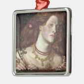 フェアローサムンドエレガントン(美しい赤毛の女性) メタルオーナメント (左)