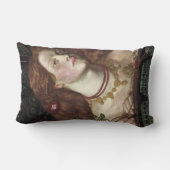 フェアローサムンドエレガントン(美しい赤毛の女性) ランバークッション (裏面)