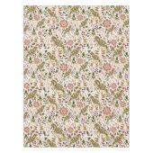 フェアントフォークアートテーブルクロス | 秋素朴のハーブ テーブルクロス (正面)