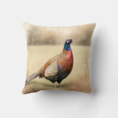 フェアントポートレートインゴールデンメドウ クッション (裏面)